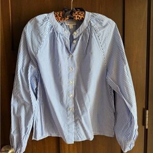 Evereve Cella Stripe Long Sleeve Top